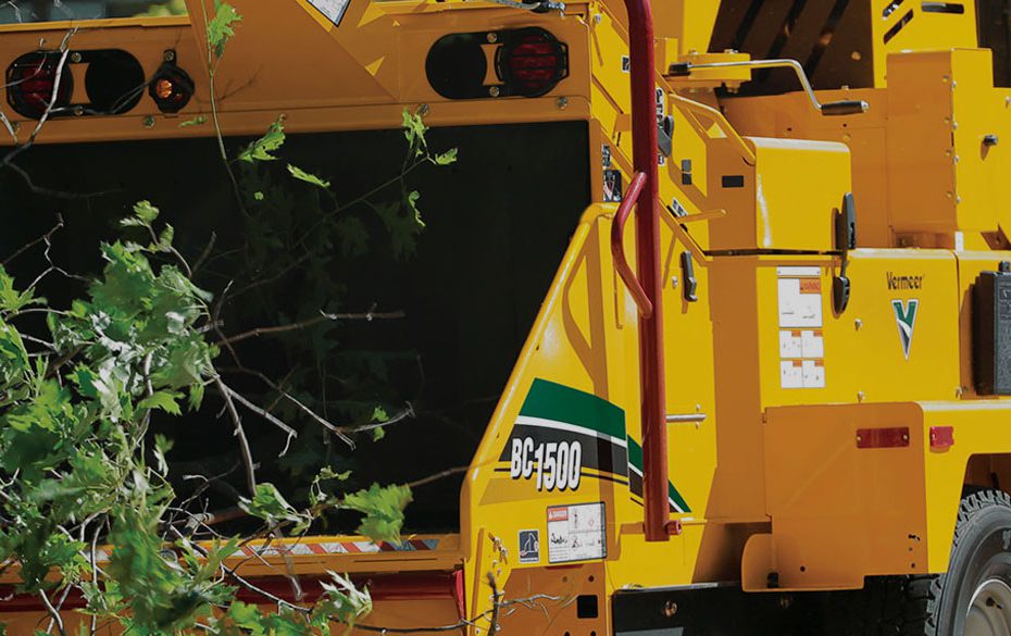 wood chipping service hobart